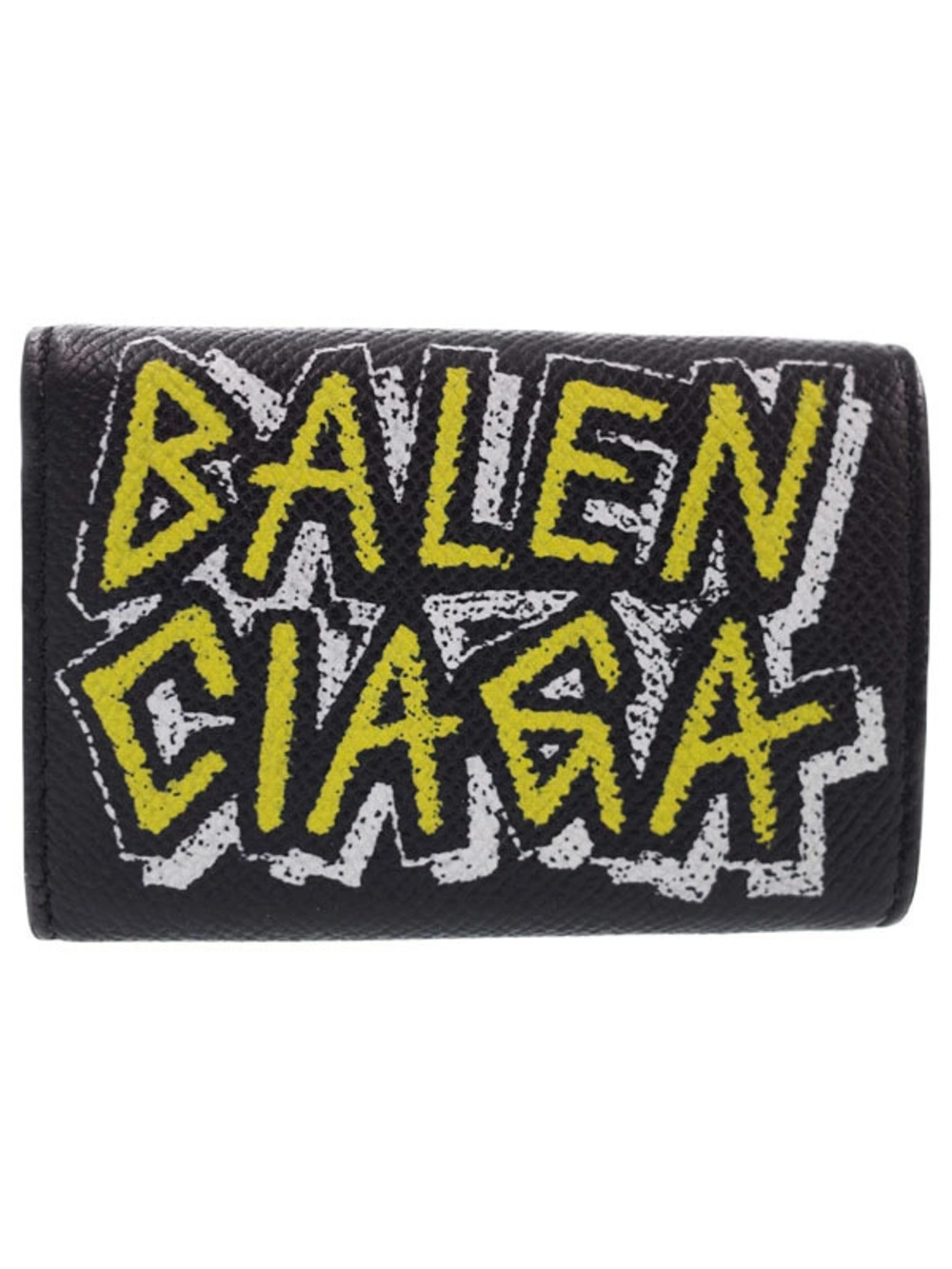 Balenciaga Wallet Tri fold Short Black